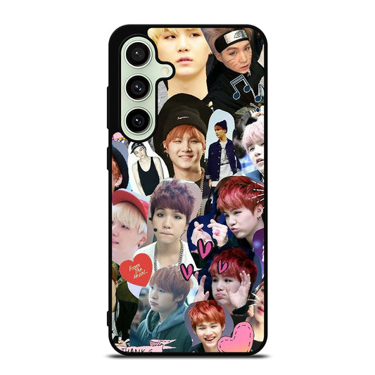 SUGA BTS COLLAGE Samsung Galaxy S24 FE Case Cover