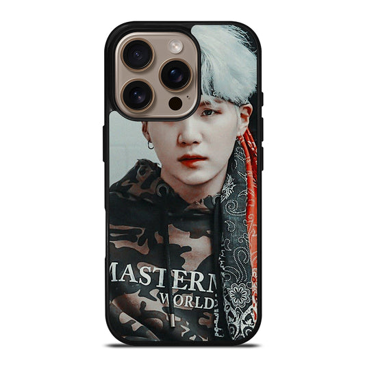 SUGA BTS FACE iPhone 16 Pro Case Cover