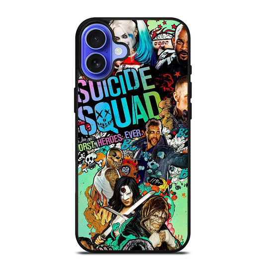 SUICIDE SQUAD DC iPhone 16 Case Cover