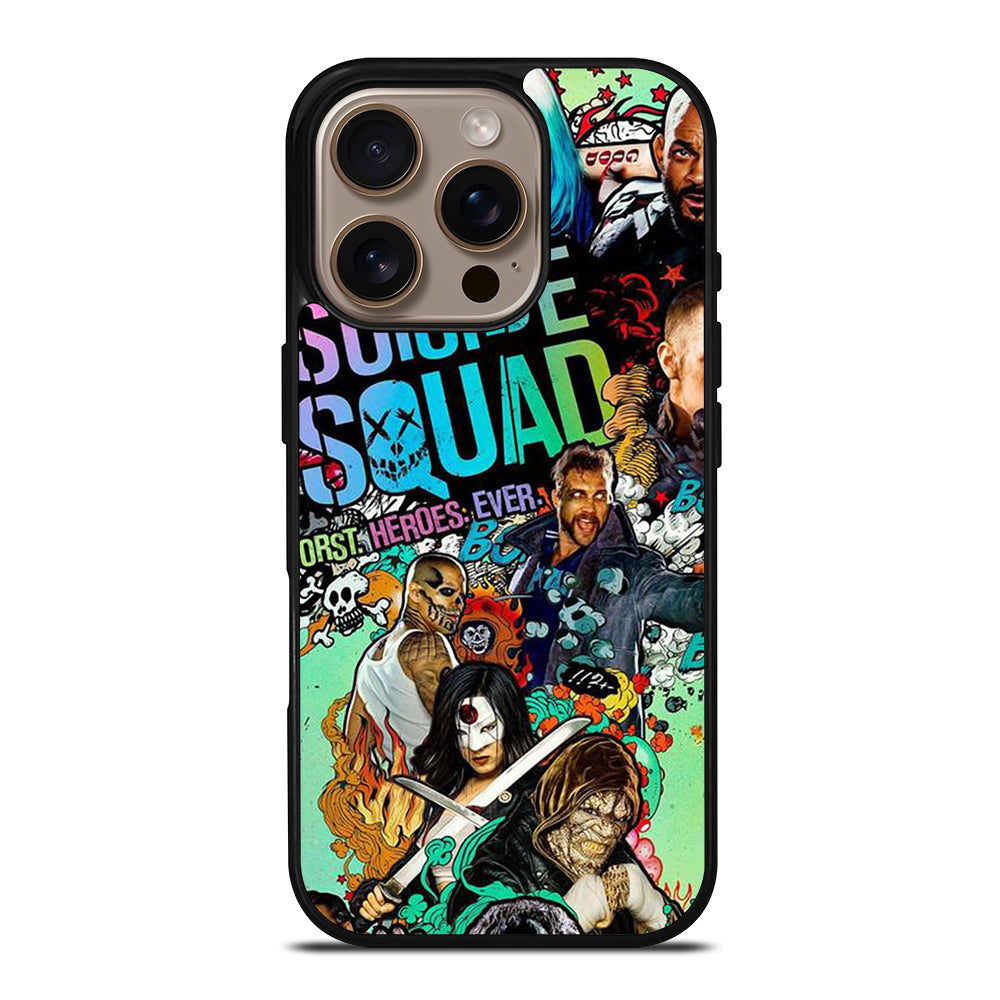 SUICIDE SQUAD DC iPhone 16 Pro Case Cover