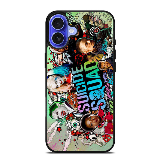 SUICIDE SQUAD POSTER iPhone 16 Case Cover