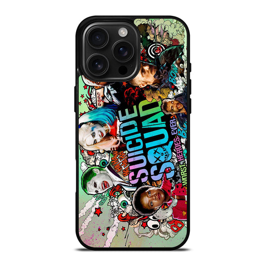 SUICIDE SQUAD POSTER iPhone 16 Pro Max Case Cover