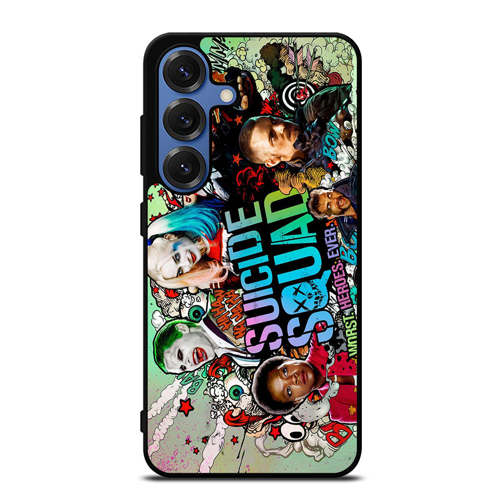 SUICIDE SQUAD POSTER Samsung Galaxy S25 Case Cover