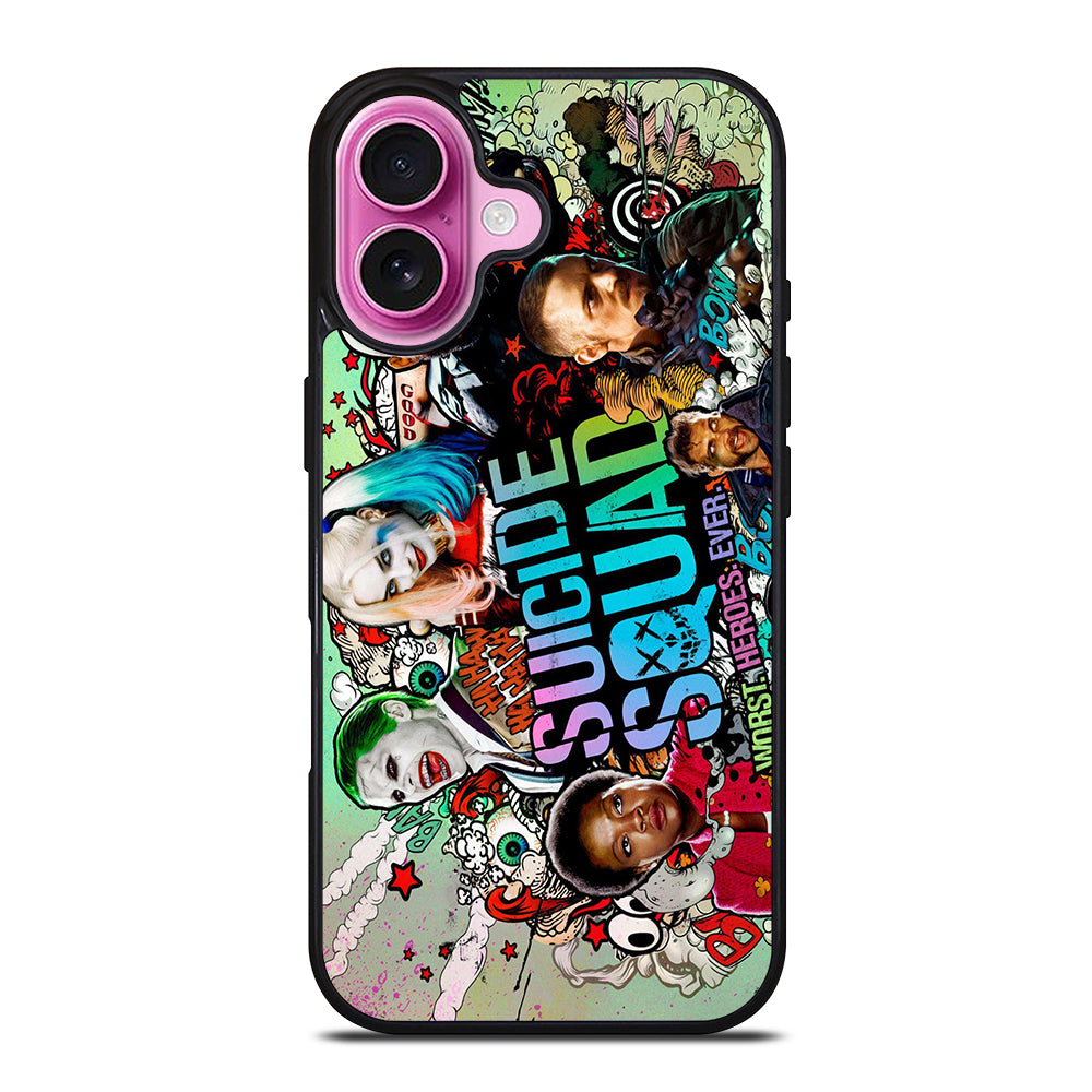 SUICIDE SQUAD POSTER iPhone 16 Plus Case Cover