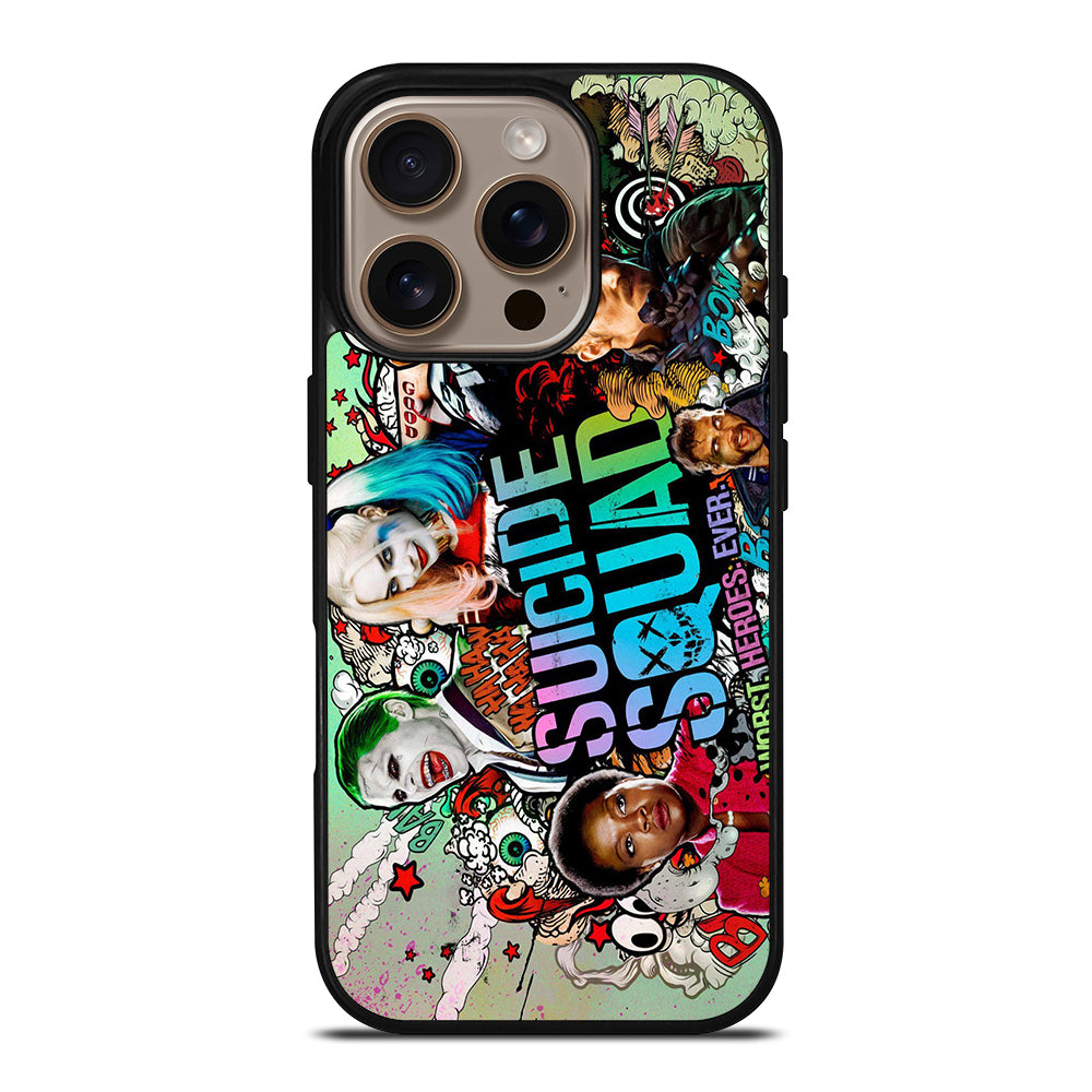 SUICIDE SQUAD POSTER iPhone 16 Pro Case Cover