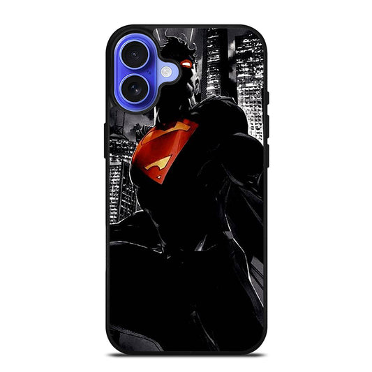SUPERMAN DARK DC iPhone 16 Case Cover