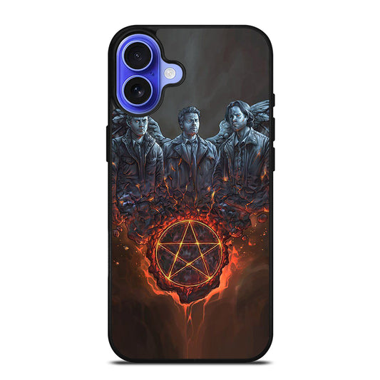 SUPERNATURAL SYMBOL iPhone 16 Case Cover