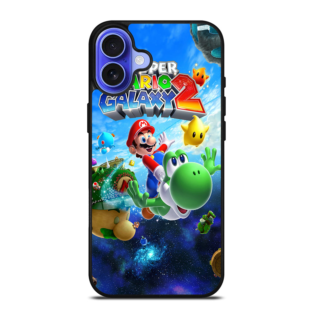 SUPER MARIO GALAXY 2 GAME iPhone 16 Case Cover