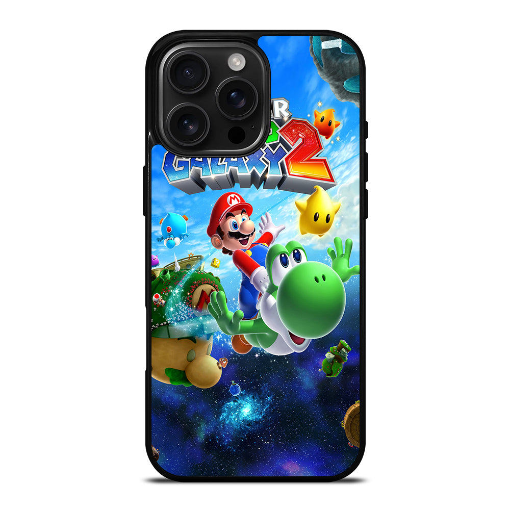 SUPER MARIO GALAXY 2 GAME iPhone 16 Pro Max Case Cover