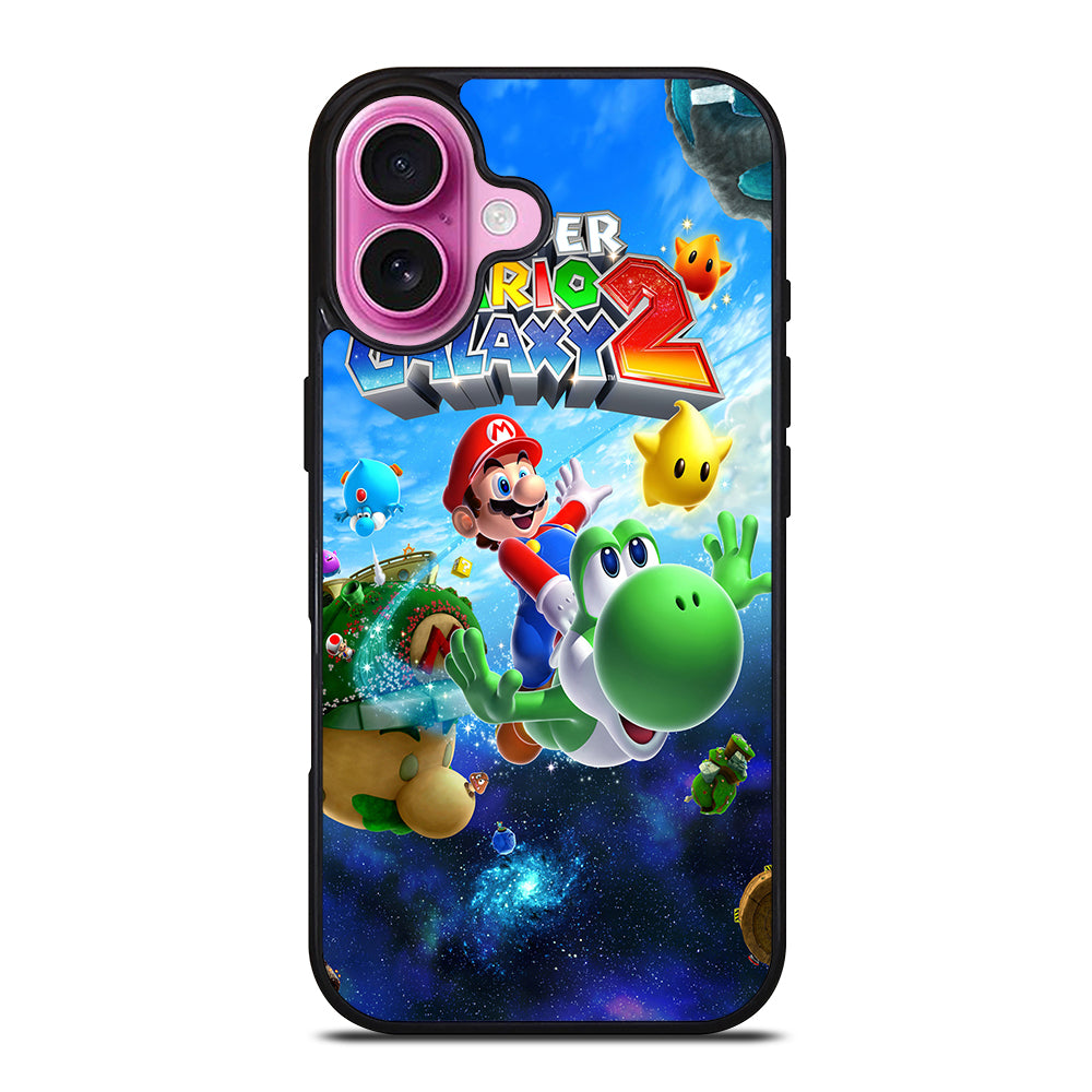 SUPER MARIO GALAXY 2 GAME iPhone 16 Plus Case Cover