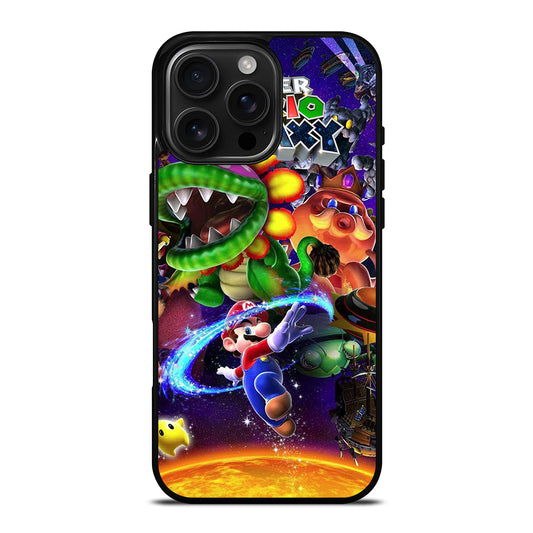SUPER MARIO GALAXY GAME iPhone 16 Pro Max Case Cover