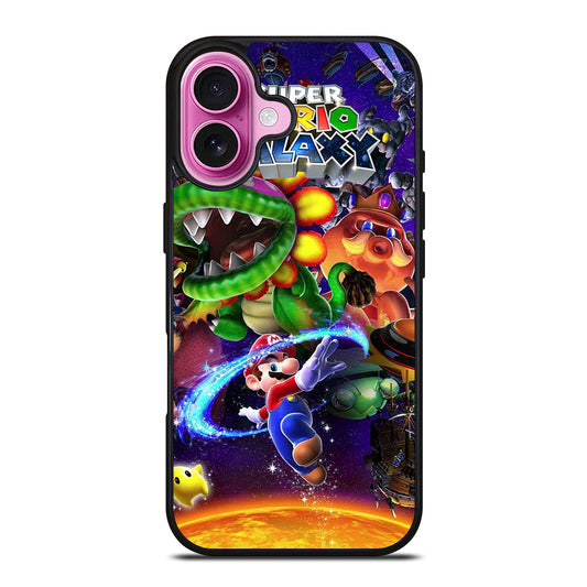 SUPER MARIO GALAXY GAME iPhone 16 Plus Case Cover