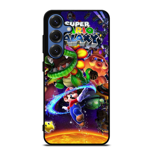 SUPER MARIO GALAXY GAME Samsung Galaxy S25 Case Cover