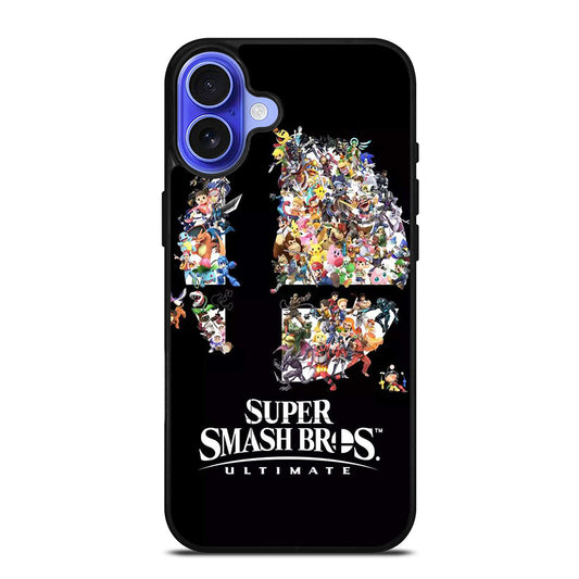 SUPER SMASH BROS VIDEO GAME 2 iPhone 16 Case Cover