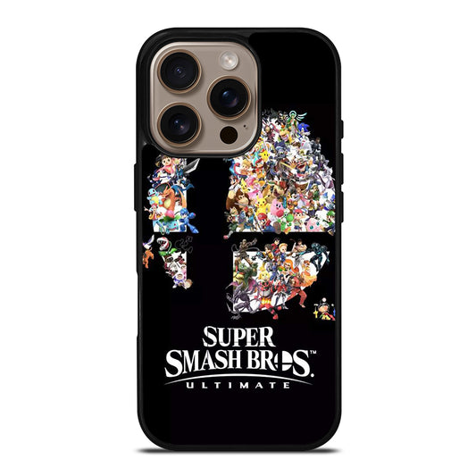 SUPER SMASH BROS VIDEO GAME 2 iPhone 16 Pro Case Cover