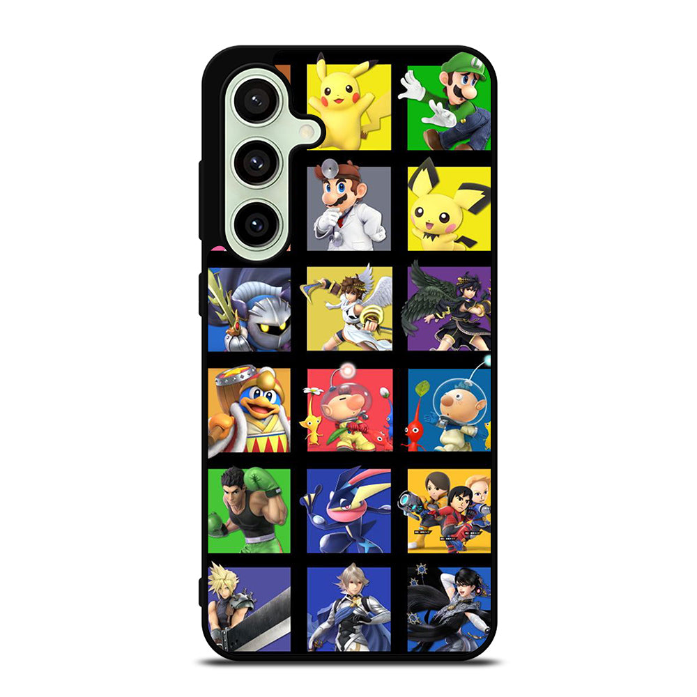 SUPER SMASH BROS VIDEO GAME Samsung Galaxy S24 FE Case Cover