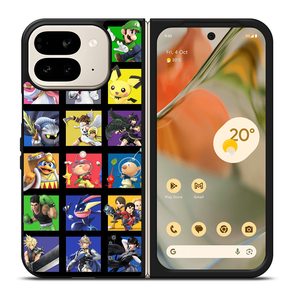 SUPER SMASH BROS VIDEO GAME Google Pixel 9 Pro Fold Case Cover