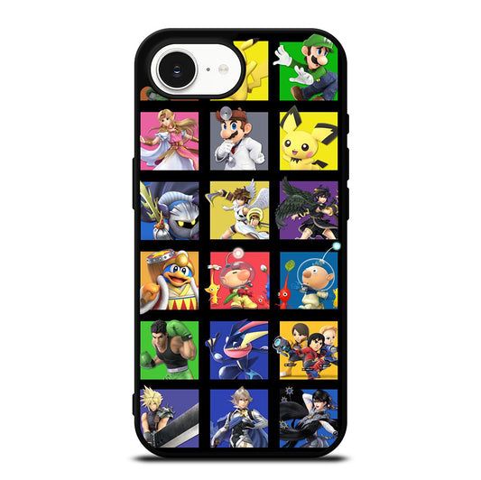 SUPER SMASH BROS VIDEO GAME iPhone 16e Case Cover