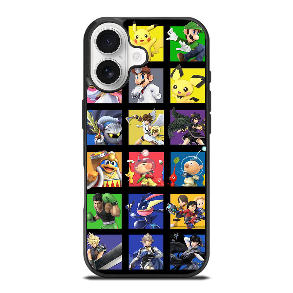 SUPER SMASH BROS VIDEO GAME iPhone 17 Case Cover