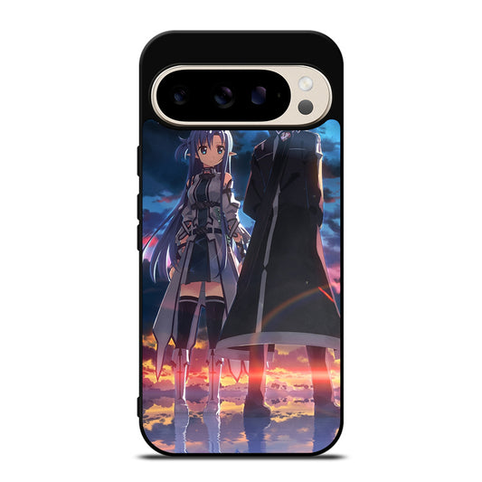 SWORD ART ONLINE ANIME KIRITO AND ASUNA Google Pixel 9 Pro Case Cover