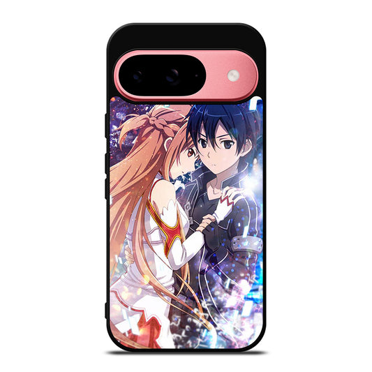 SWORD ART ONLINE ANIME KIRITO AND ASUNA 2 Google Pixel 9 Case Cover
