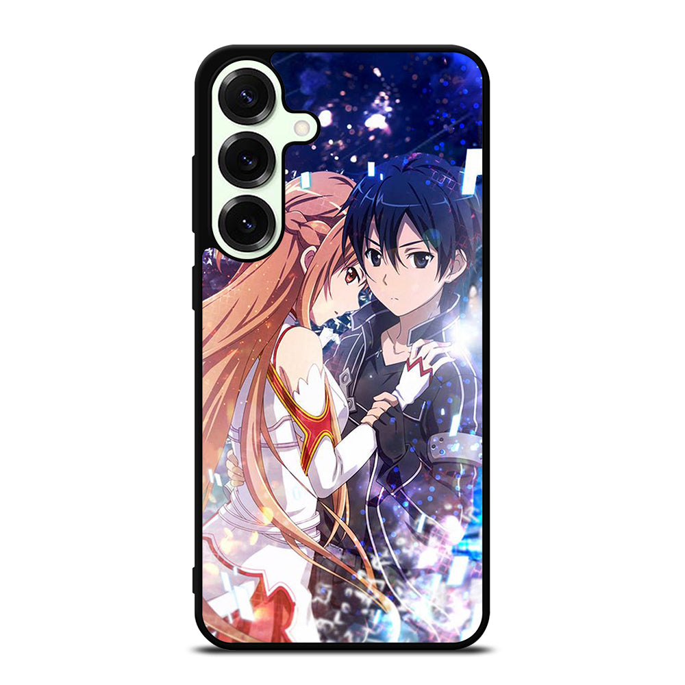 SWORD ART ONLINE ANIME KIRITO AND ASUNA 2 Samsung Galaxy S25 Plus Case Cover