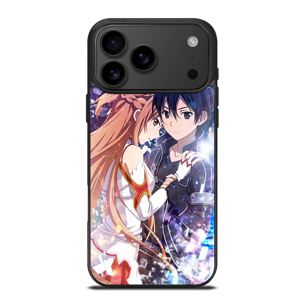 SWORD ART ONLINE ANIME KIRITO AND ASUNA 2 iPhone 17 Pro Max Case Cover