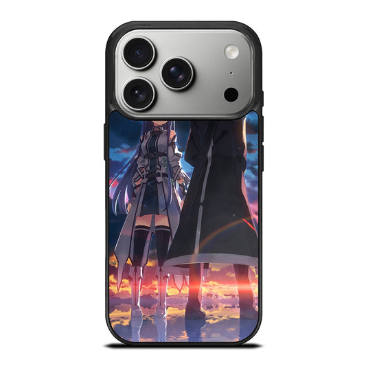 SWORD ART ONLINE ANIME KIRITO AND ASUNA iPhone 17 Pro Case Cover