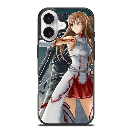SWORD ART ONLINE KIRITO AND ASUNA ANIME 2 iPhone 17 Case Cover