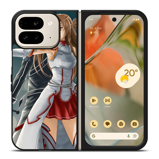 SWORD ART ONLINE KIRITO AND ASUNA ANIME 2 Google Pixel 9 Pro Fold Case Cover