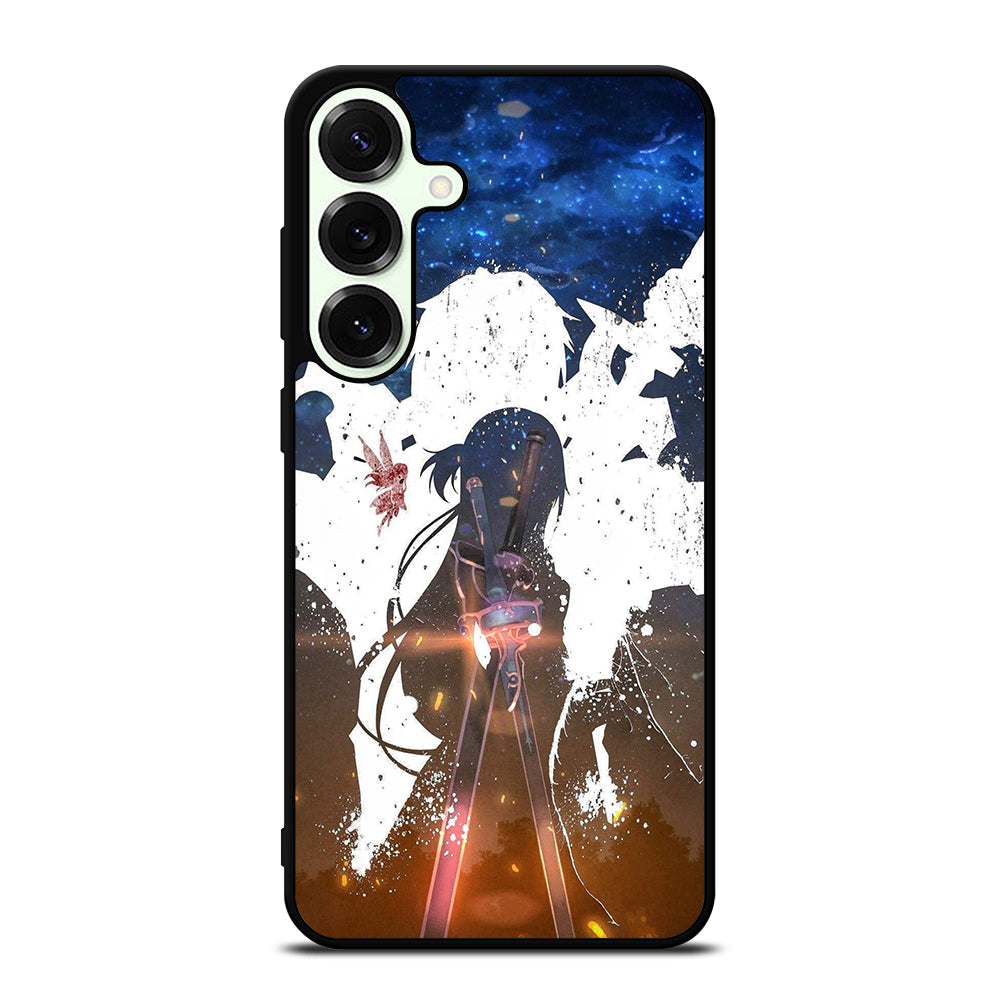 SWORD ART ONLINE KIRITO AND ASUNA ART Samsung Galaxy S25 Plus Case Cover