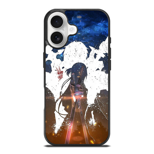 SWORD ART ONLINE KIRITO AND ASUNA ART iPhone 17 Case Cover