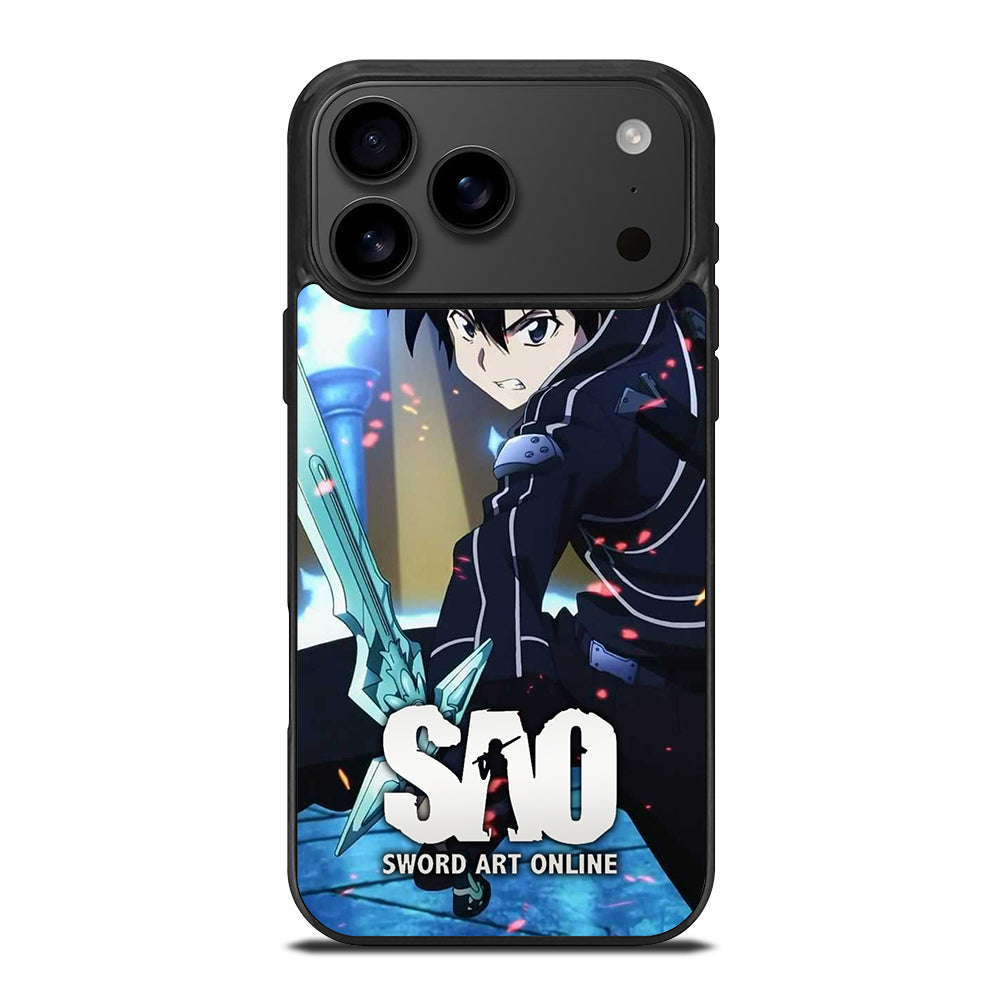 SWORD ART ONLINE KIRITO ANIME 2 iPhone 17 Pro Max Case Cover
