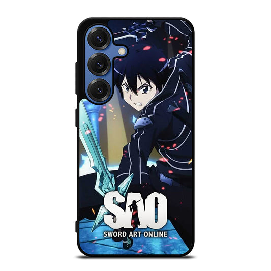 SWORD ART ONLINE KIRITO ANIME 2 Samsung Galaxy S25 Case Cover