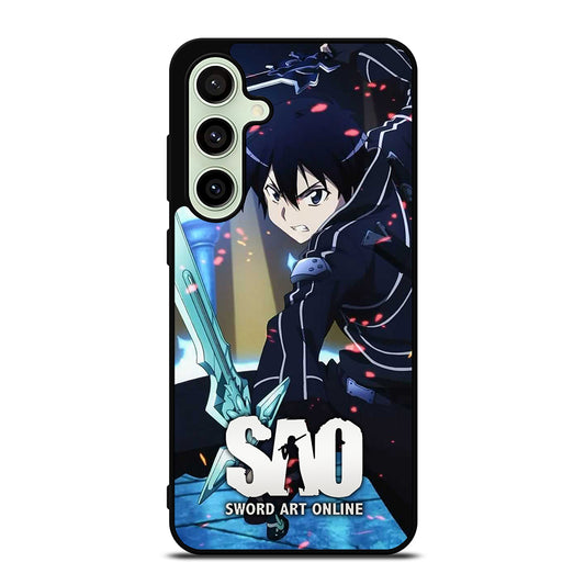 SWORD ART ONLINE KIRITO ANIME 2 Samsung Galaxy S24 FE Case Cover