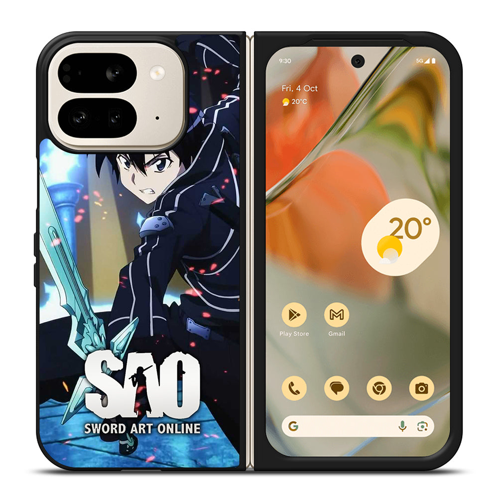 SWORD ART ONLINE KIRITO ANIME 2 Google Pixel 9 Pro Fold Case Cover