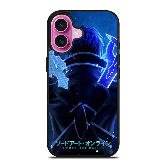 SWORD ART ONLINE KIRITO ANIME iPhone 16 Plus Case Cover