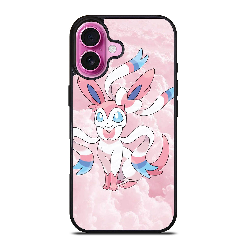 SYLVEON POKEMON ANIME iPhone 16 Plus Case Cover