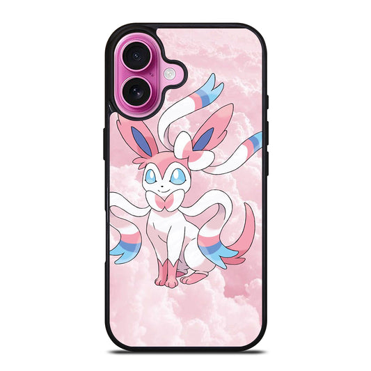 SYLVEON POKEMON ANIME iPhone 16 Plus Case Cover