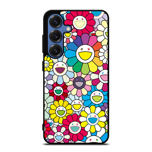 TAKASHI MURAKAMI FLOWERS COLORFUL Samsung Galaxy S25 Case Cover