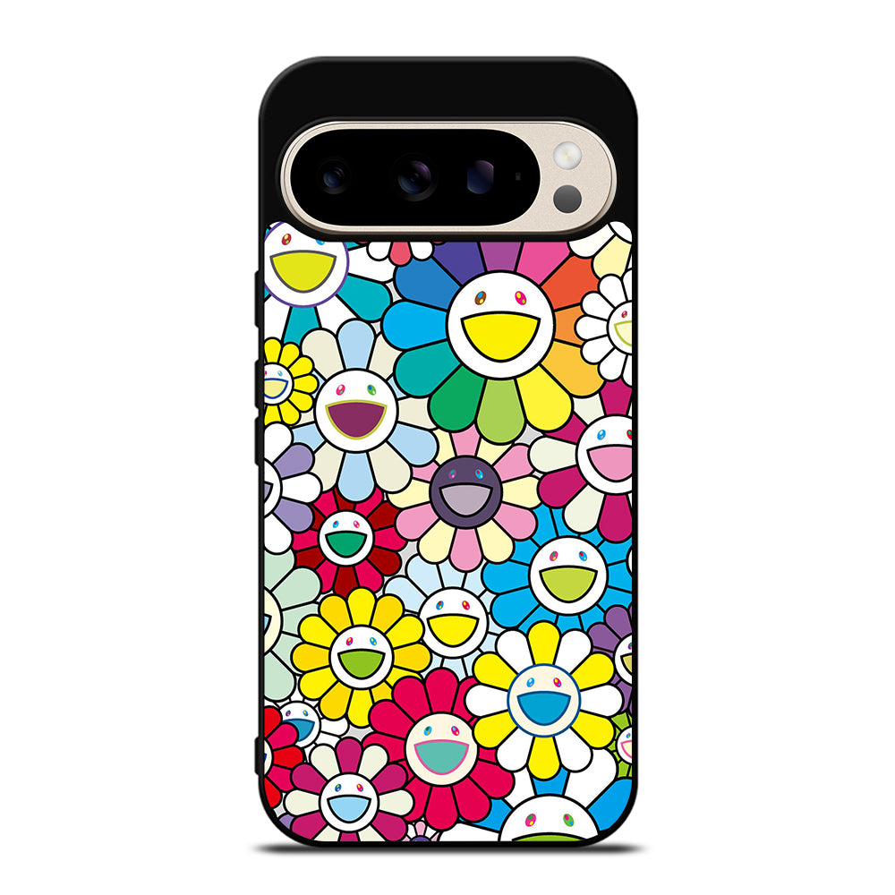 TAKASHI MURAKAMI FLOWERS COLORFUL Google Pixel 9 Pro Case Cover