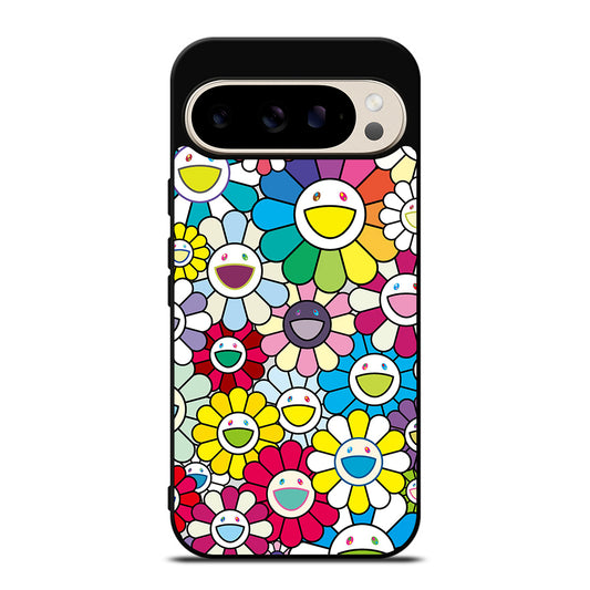 TAKASHI MURAKAMI FLOWERS COLORFUL Google Pixel 9 Pro Case Cover
