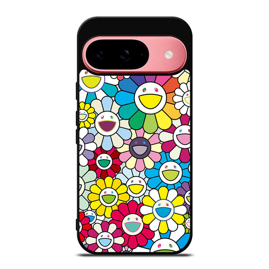 TAKASHI MURAKAMI FLOWERS COLORFUL Google Pixel 9 Case Cover