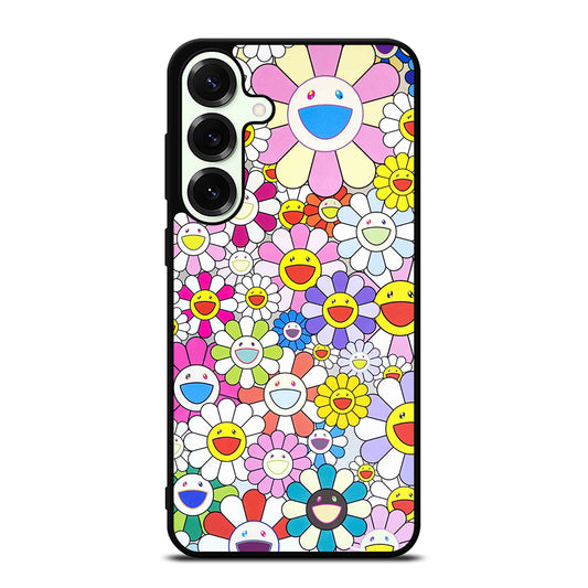TAKASHI MURAKAMI FLOWERS PATTERN Samsung Galaxy S25 Plus Case Cover