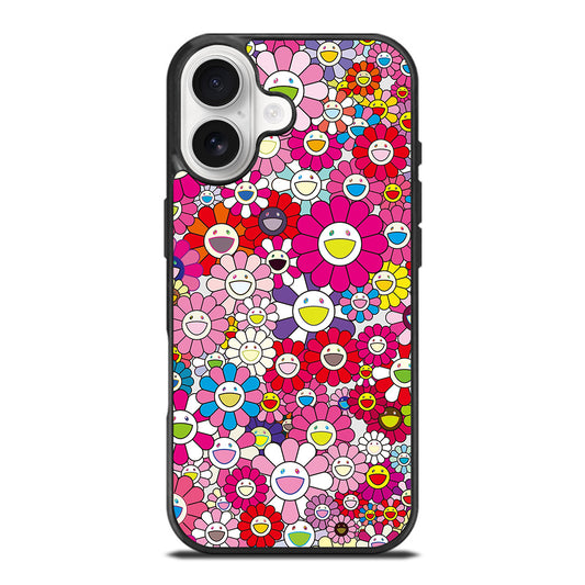 TAKASHI MURAKAMI FLOWERS PINK iPhone 17 Case Cover