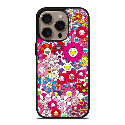 TAKASHI MURAKAMI FLOWERS PINK iPhone 16 Pro Case Cover