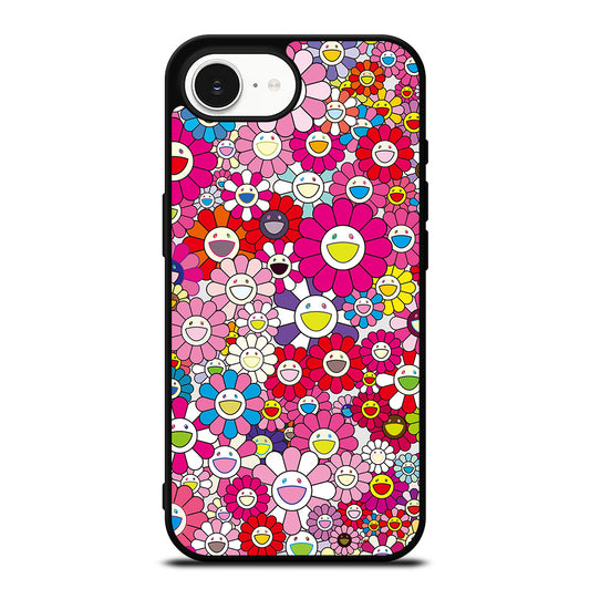 TAKASHI MURAKAMI FLOWERS PINK iPhone 16e Case Cover