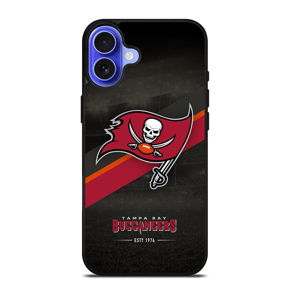 TAMPA BAY BUCCANEERS NFL LOGO iPhone 16 Case Cover