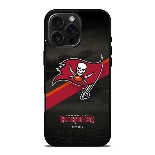 TAMPA BAY BUCCANEERS NFL LOGO iPhone 16 Pro Max Case Cover