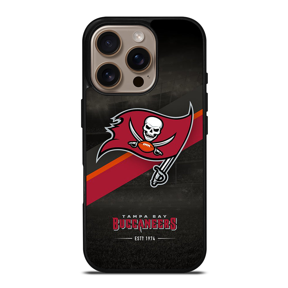 TAMPA BAY BUCCANEERS NFL LOGO iPhone 16 Pro Case Cover